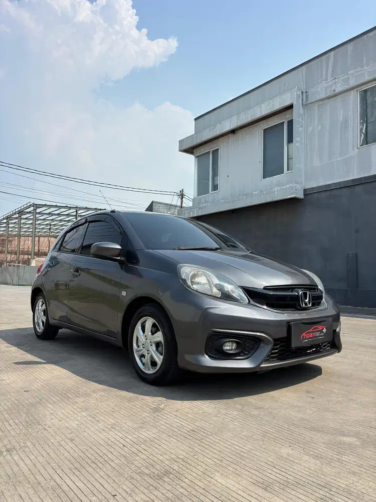 Honda Brio E CVT 2017 bekas murah