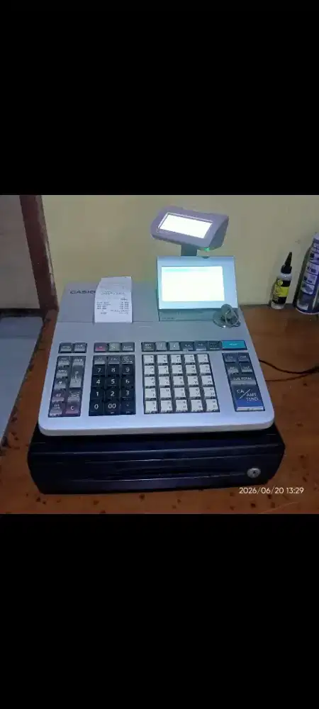 mesin kasir casio S400 ready