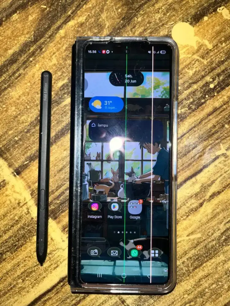 DIJUAL SAMSUNG Z FOLD 3 256 GB PLUS S PEN