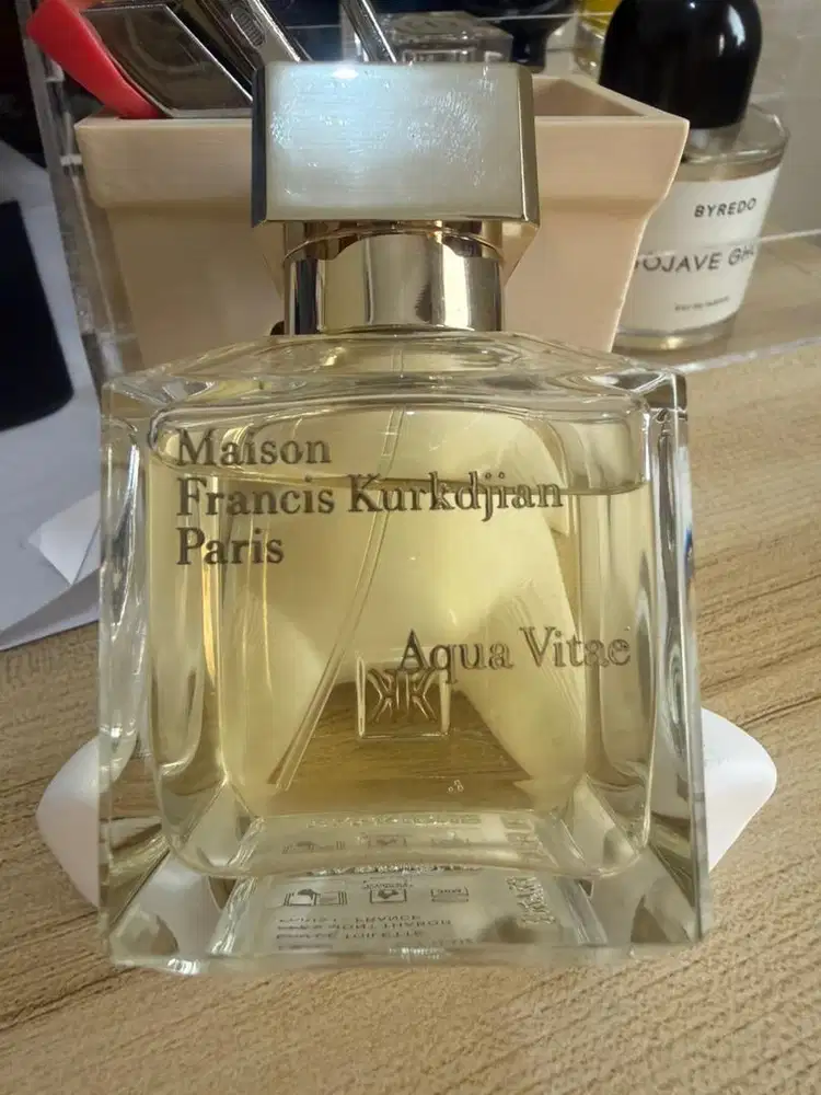 PRELOVED 100% FULLSET WITH BOX MFK AQUA VITAE EAU DE PARFUM PERFUM EDP