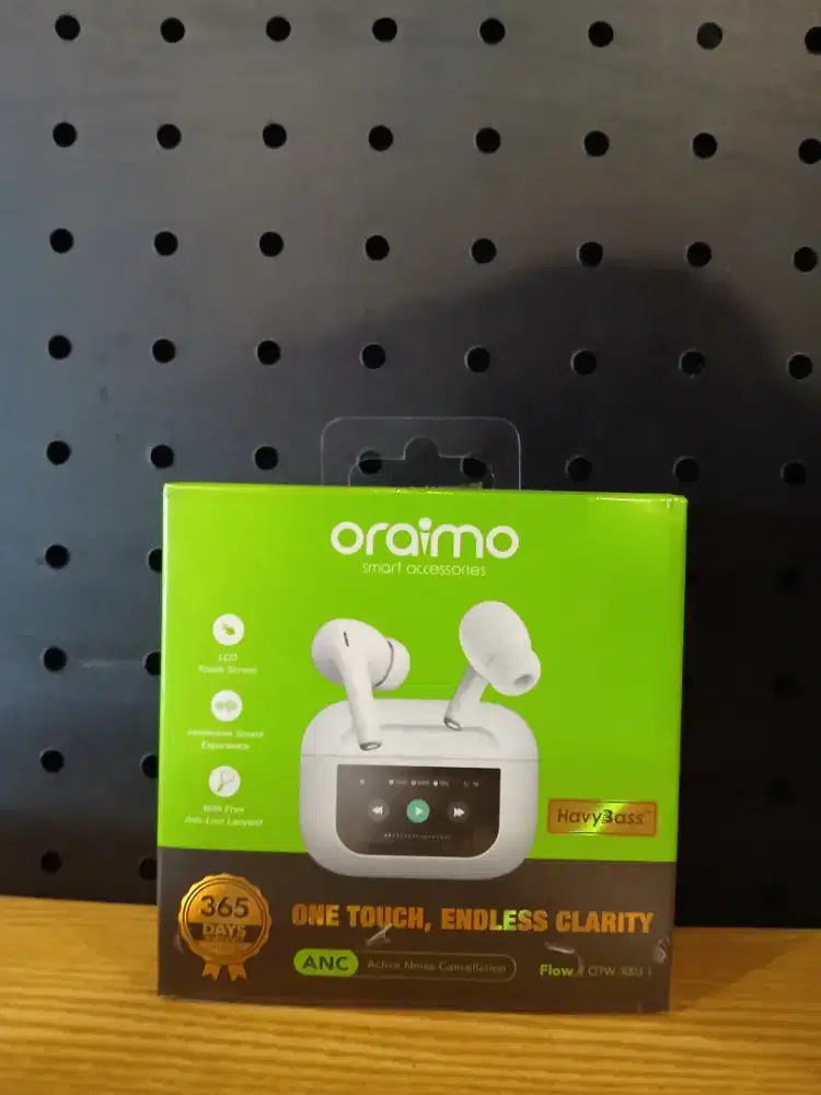 oraimo Flow OTW-3003 Stereo Nirkabel Sesungguhnya V5.3 ENC