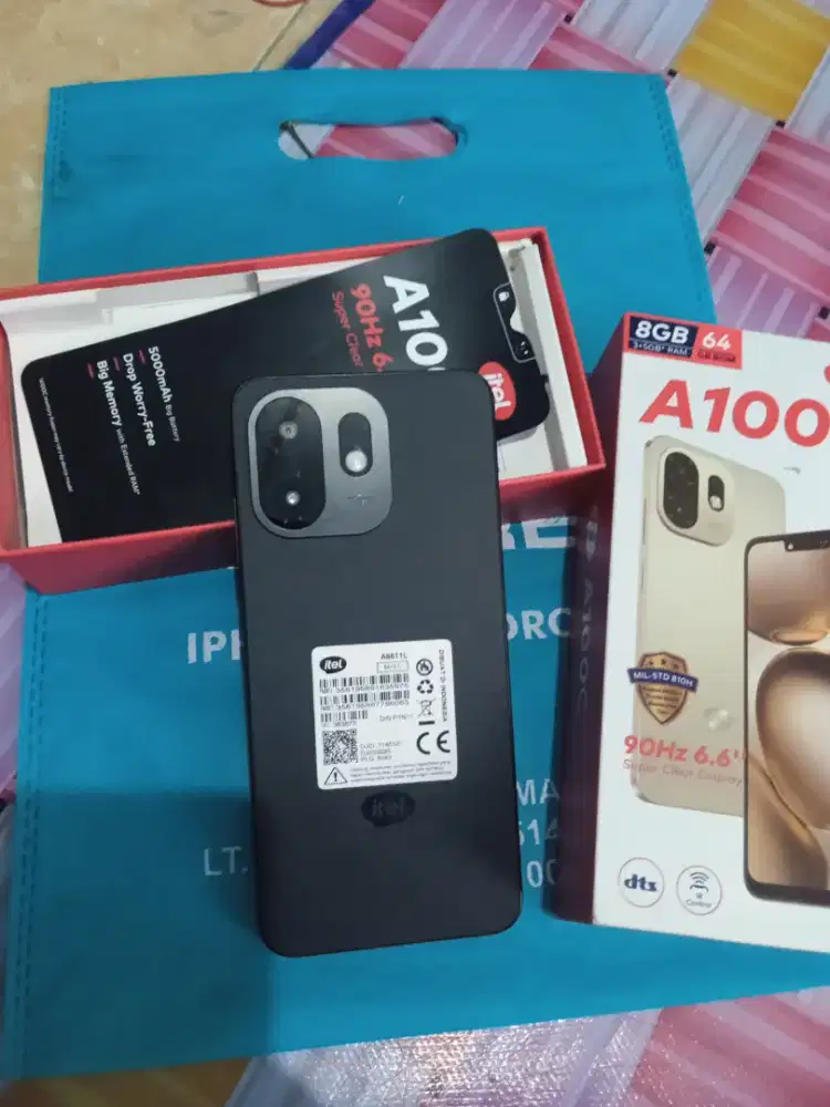 Itel a100c ram 3/64 pemakaian 1minggu