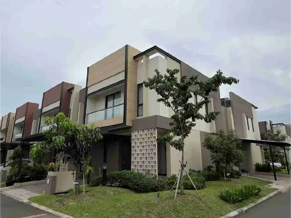 Dijual Rumah Posisi Hoek Semi Furnish Symphonia Summarecon Serpong