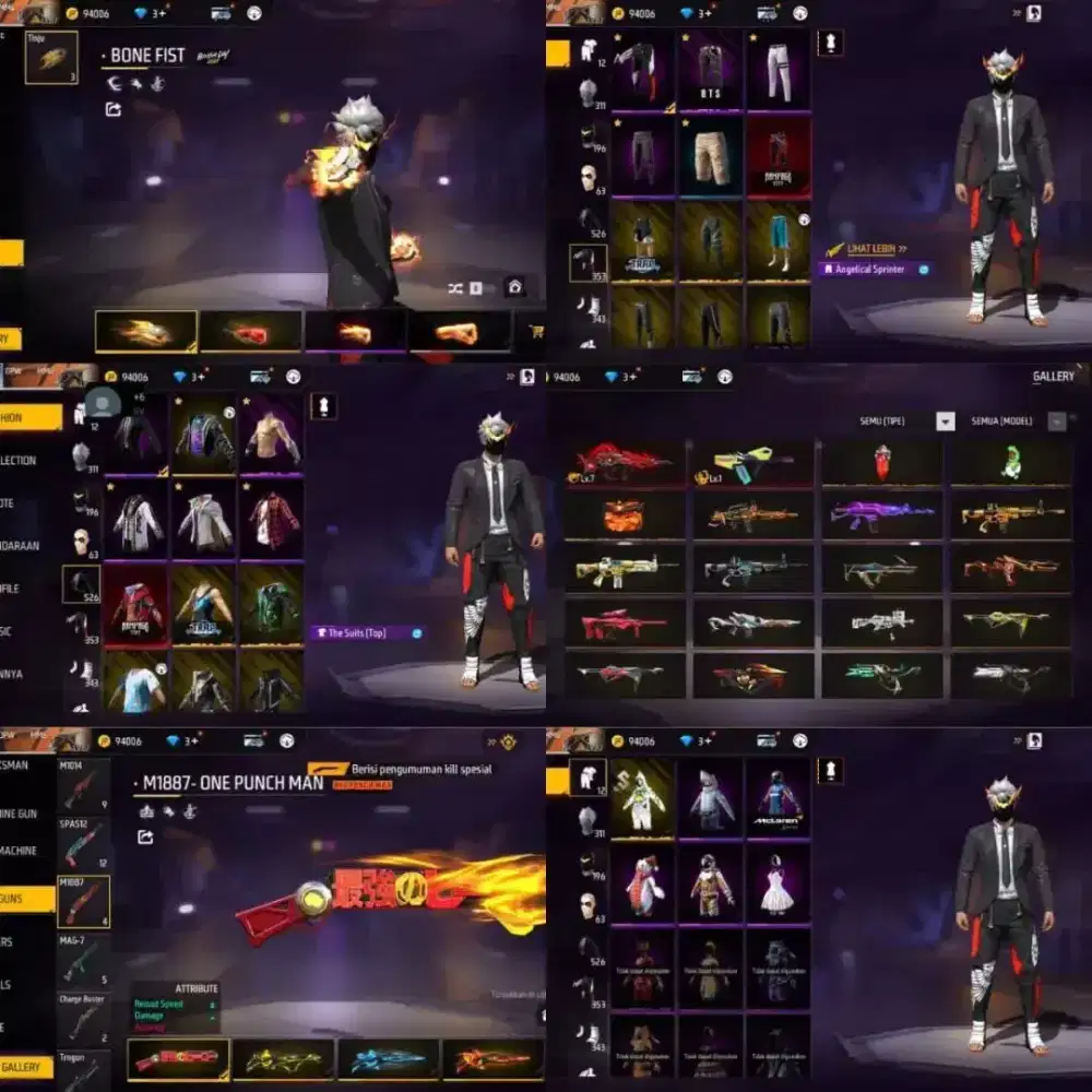 Ready jual akun ff epep free fire murah Aman dan Tepercaya