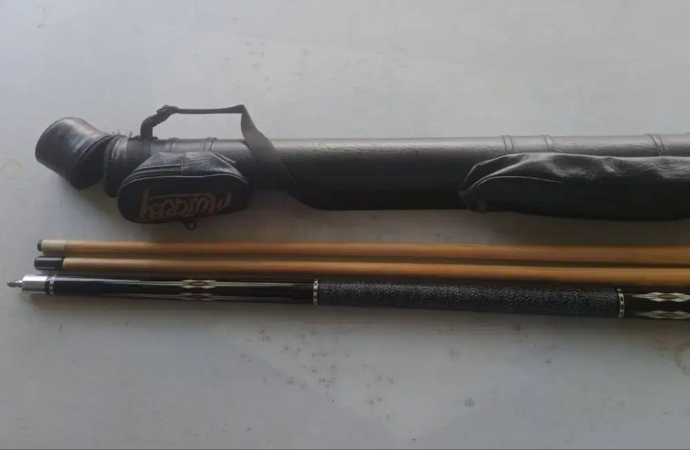 Stik BILLIARD merk FURY DL 14 ( FULLSET) Dapet bagian atas 2 buah