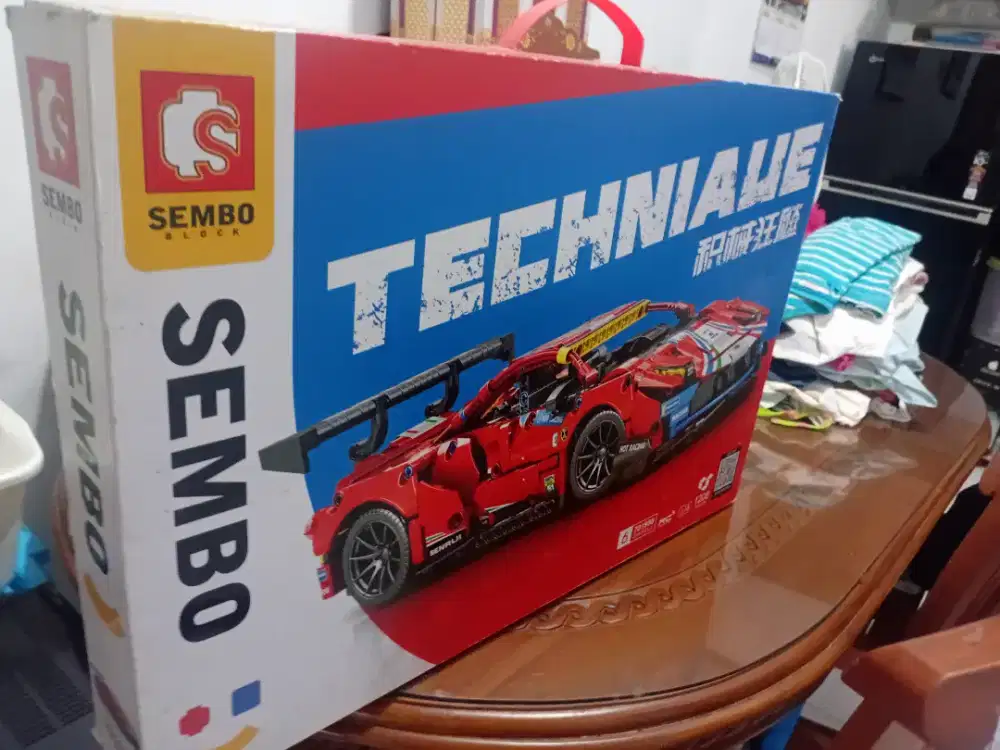 Lego Mobil merk Sembo 1206 Piece ukuran besar