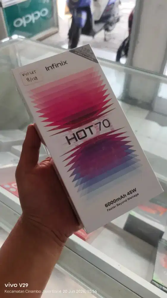 Infinix Hot 70 8+8/128 NFC Baru spesial promo terlaris