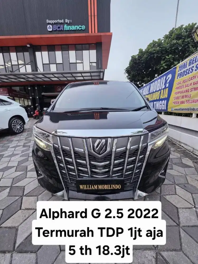 Toyota Alphard G 2.5 2022 Tangan Pertama Kondisi Mulus Terawat