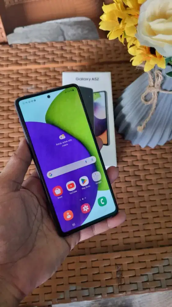 Samsung A52 NFc ram 8+8/256 fulset minus dikiit bgt.. Baca deskripsi