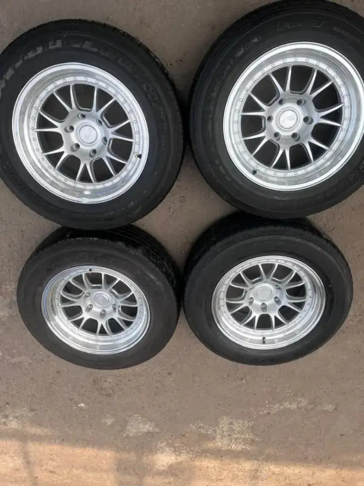SSR ms3 by yusta ring 18 lebar 9 pcd 6x139,7 ET 0 ban 265/60 R18 4pcs