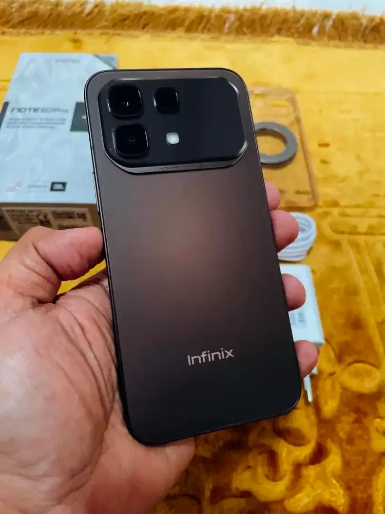 INFINIX NOTE 60 PRO 12+12/256 (Tertinggi)- Brown -Bintaro/BSD/Ciputat
