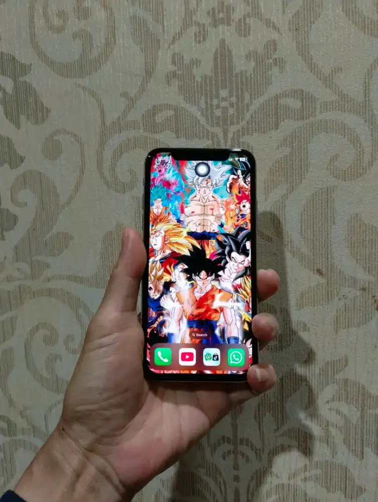 Iphone X 256 gb ex inter pemakaian pribadi 7 tahun aman no blokir