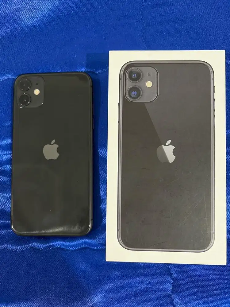(BISA NEGO) IPHONE 11 BASIC BLACK 64GB ORI