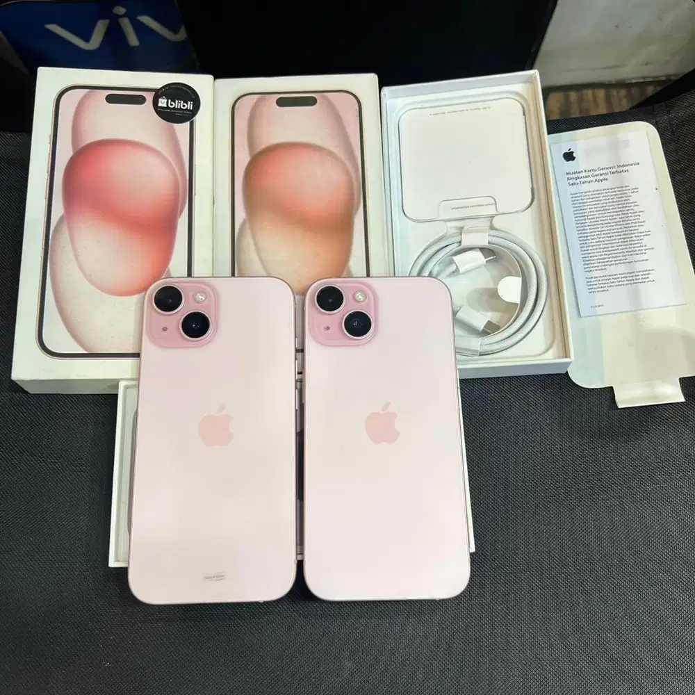 iphone 15 256gb resmi ibox no minus fullset original bergaransi 10 hr