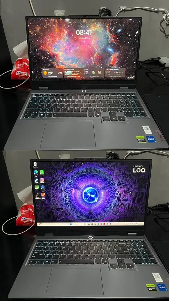 Jual Laptop Lenovo LOQ 15 i5-13450HX RTX3050 16GB