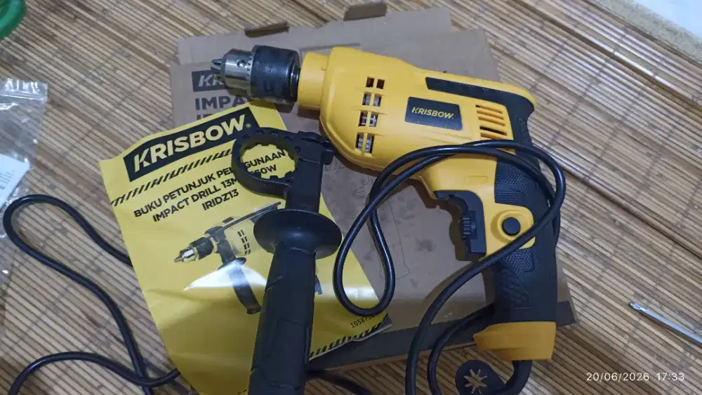BOR IMPACT DRILL 13MM KRISBOW IRIDZ13