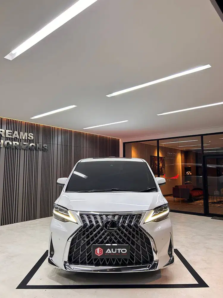 Lexus LM 350 LM350 AT 2020 Putih 7-Seater Km71rb B1TMH