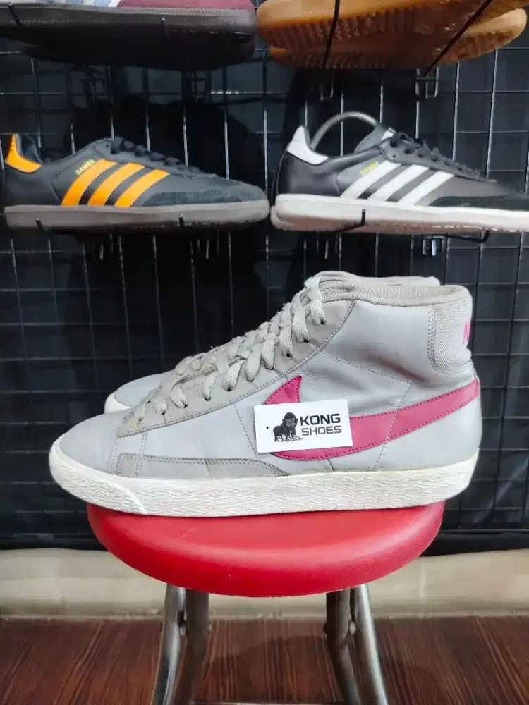 SEPATU BLAZER HI UNTG WOLF GREY PINK