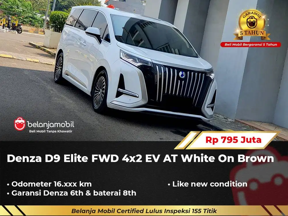 [ BERGARANSI ] Denza D9 D 9 Elite FWD 4x2 EV AT 2025/2026