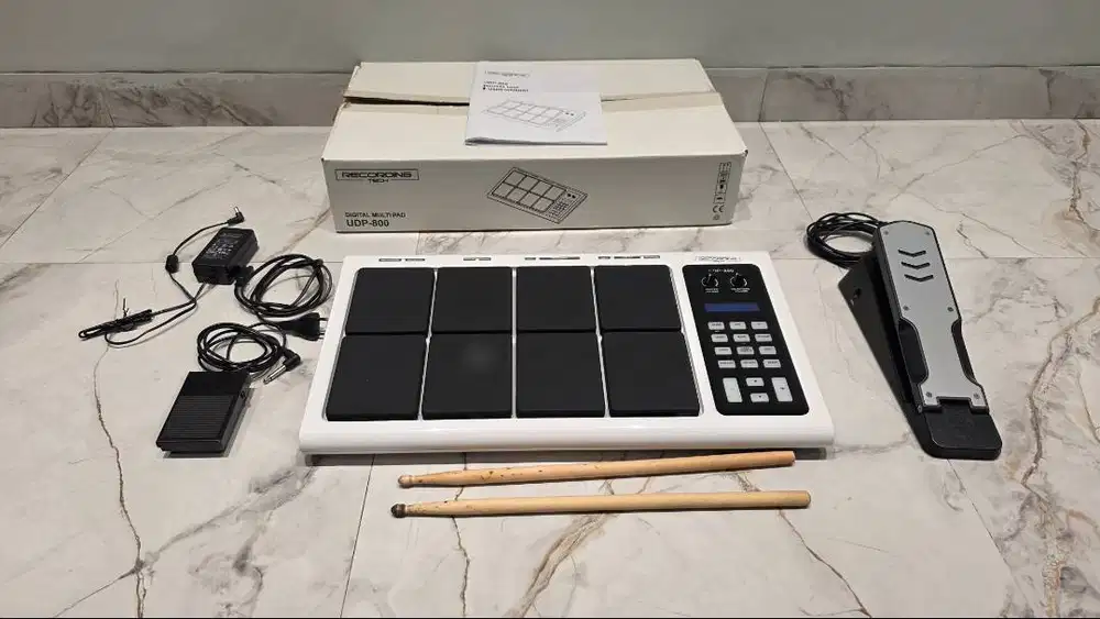 (TERMURAH) DRUM ELEKTRIK UDP 800 + BONUS KICK PEDAL YAMAHA KU100