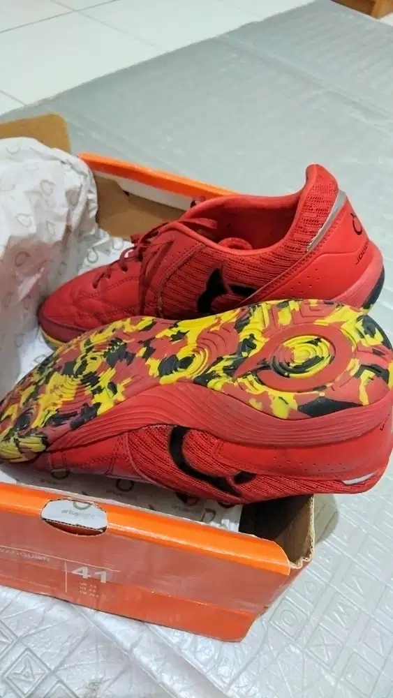 Sepatu Futsal Ortus Eight, Jogosala Vanquish Orted Camo, Size 41/ 26,5