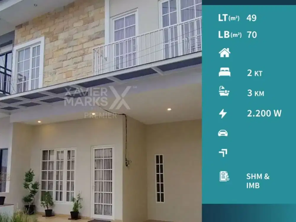 DIJUAL Villa Minimalis Modern 2Lt Dg Furnish Siap Huni Lingkungan Ramah Keluarga View Pegunungan Dekat Alun-alun dan Wisata di Cluster Pesanggrahan