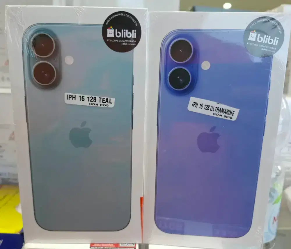 Iphone 16 128Gb Resmi Kredit Free 1x cicilan