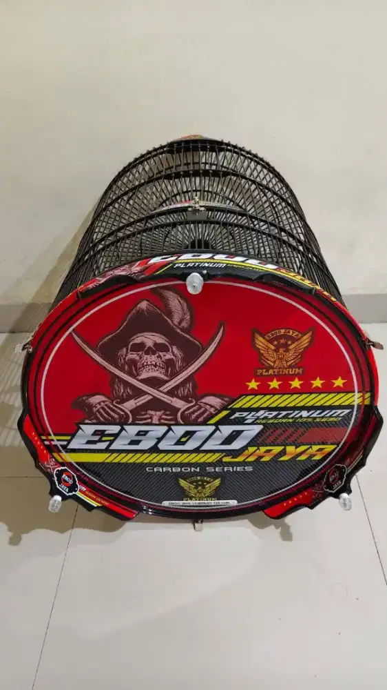Kandang murai Ebod jaya platinum baru decal PVC no 2 1.2 JT pdk aren