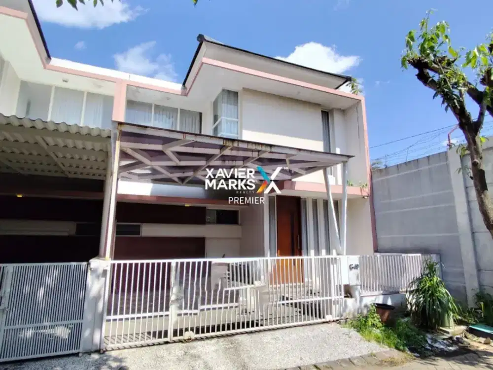 DIJUAL Rumah Hook Minimalis Modern Full Furnish Ada Laundry Area Siap Huni Lingkungan Aman Kawasan Premium Dekat Bandara dan Kampus di Permata Jingga