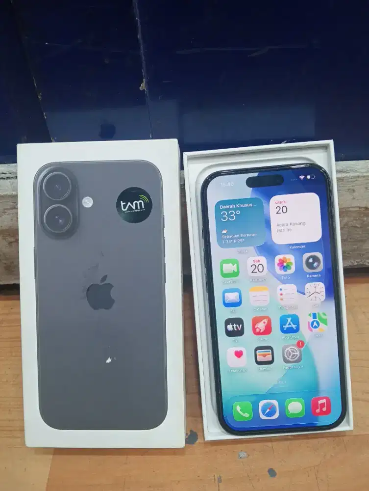 iPhone 16 128GB black ex iBox
