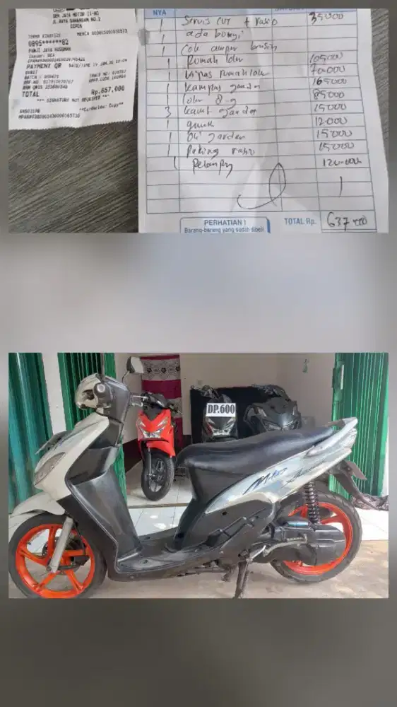 Mio 2010 warna putih