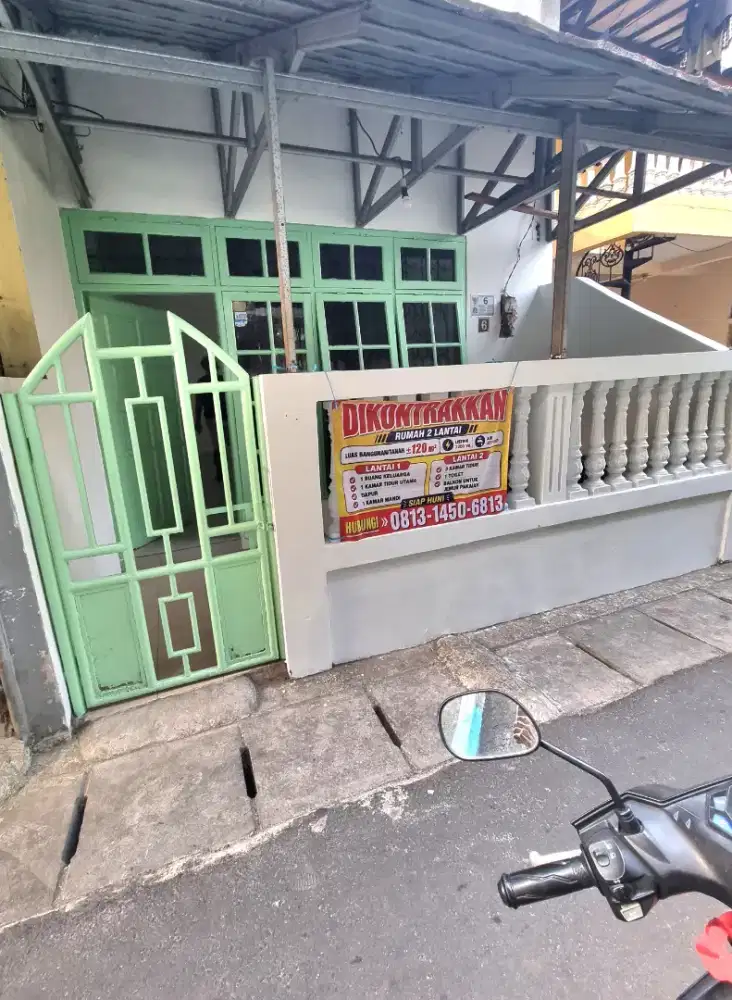 DISEWAKAN RUMAH NYAMAN 2 LANTAI SIAP HUNI!