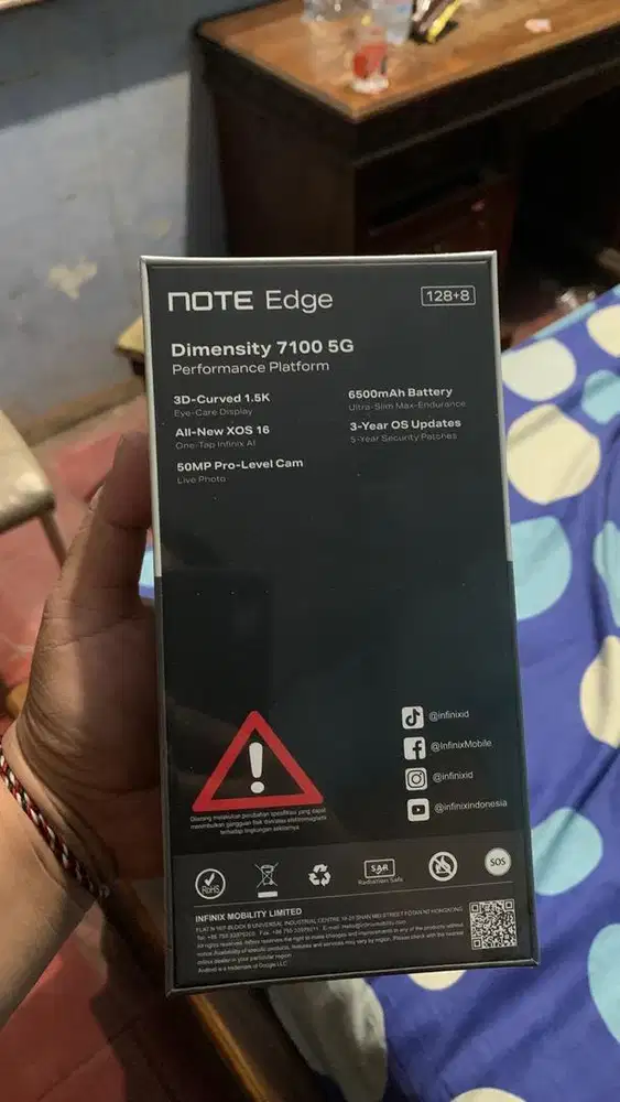infinix note edge 5G