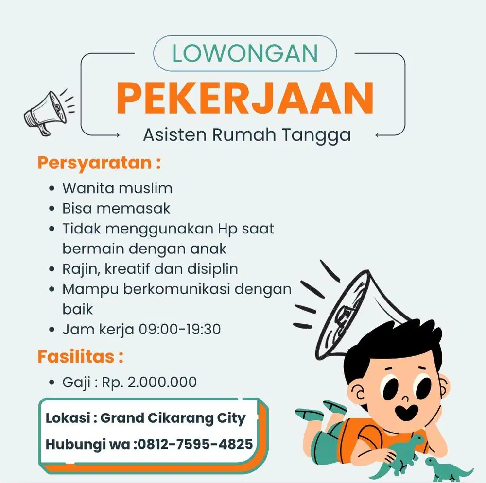 ASISTEN RUMAH TANGGA