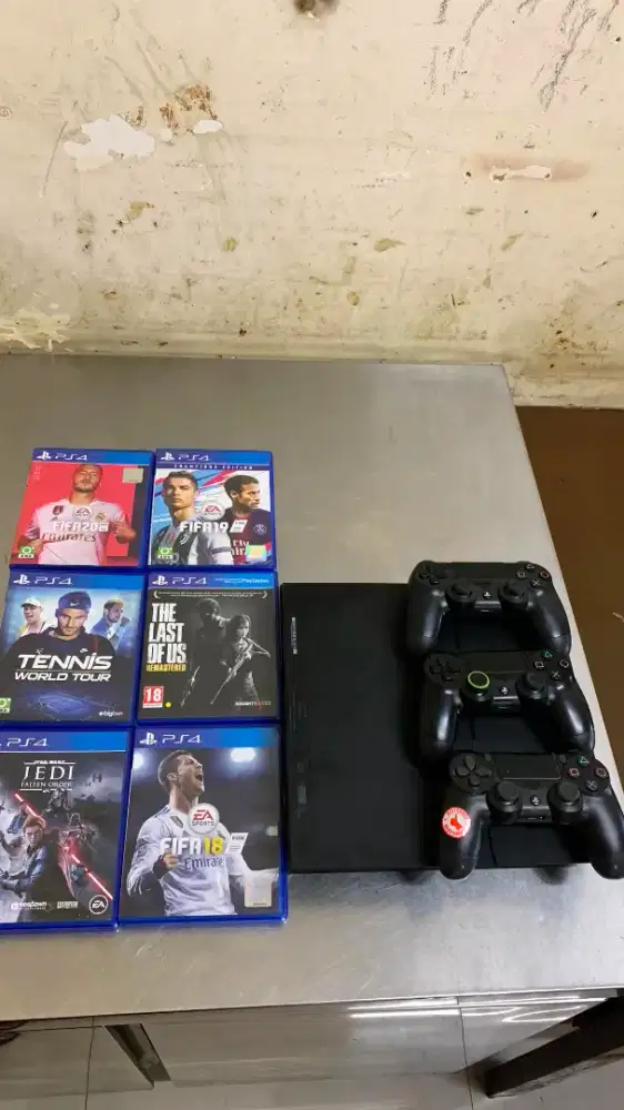 PS 4 fat original(tipe CUH-1004A) 500gb