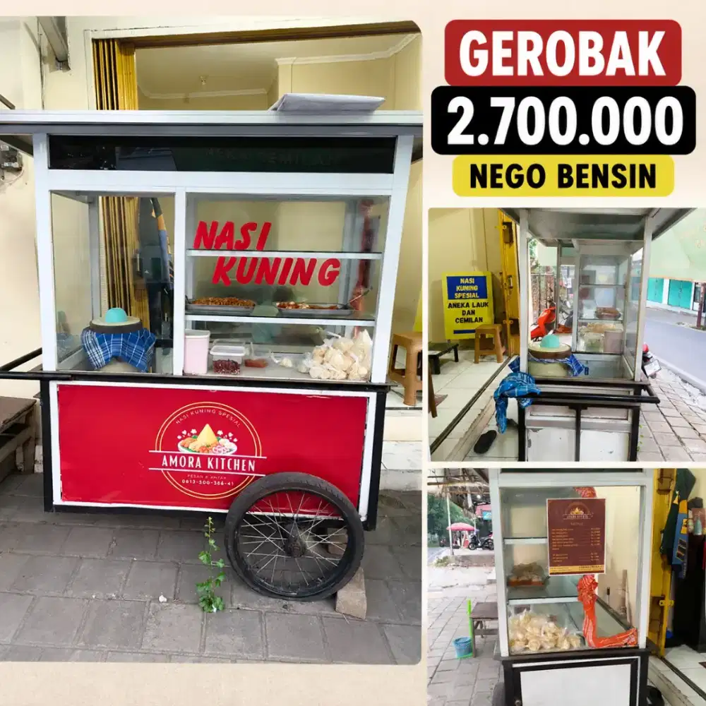 JUAL GEROBAK BEKAS