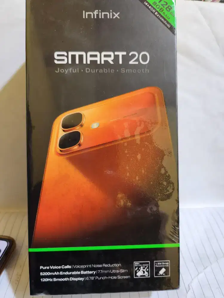 Infinix Smart 20 4/128gb Baru Segel Resmi
