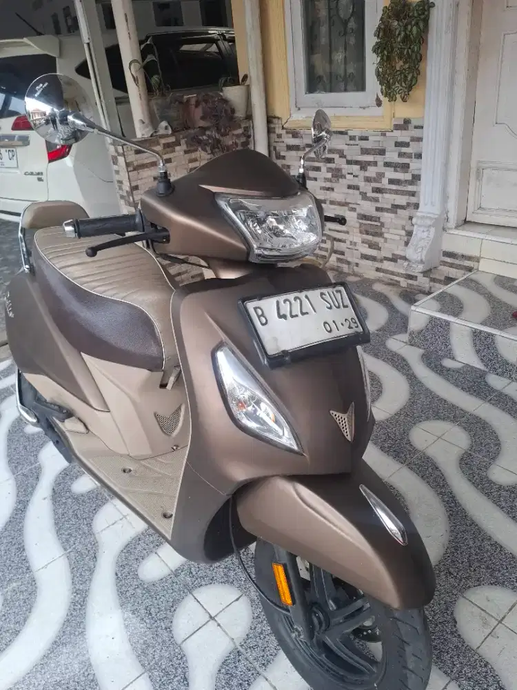 TVS Callisto  Brown