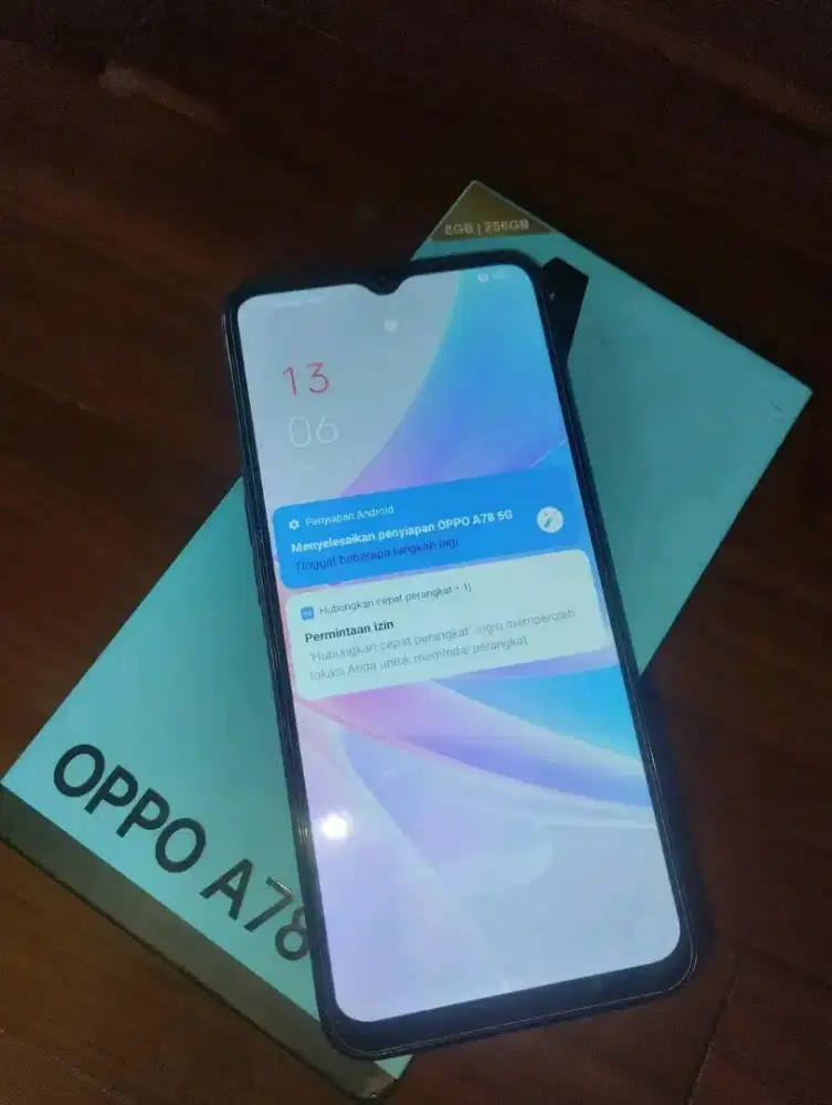 Oppo A78 spek (8/256) jaringan 5G mau di jualin saja Bu cepet