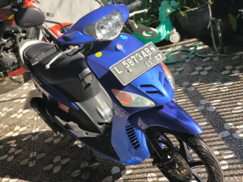 Mio sporty biru 2007 original 5TL full peremajaan