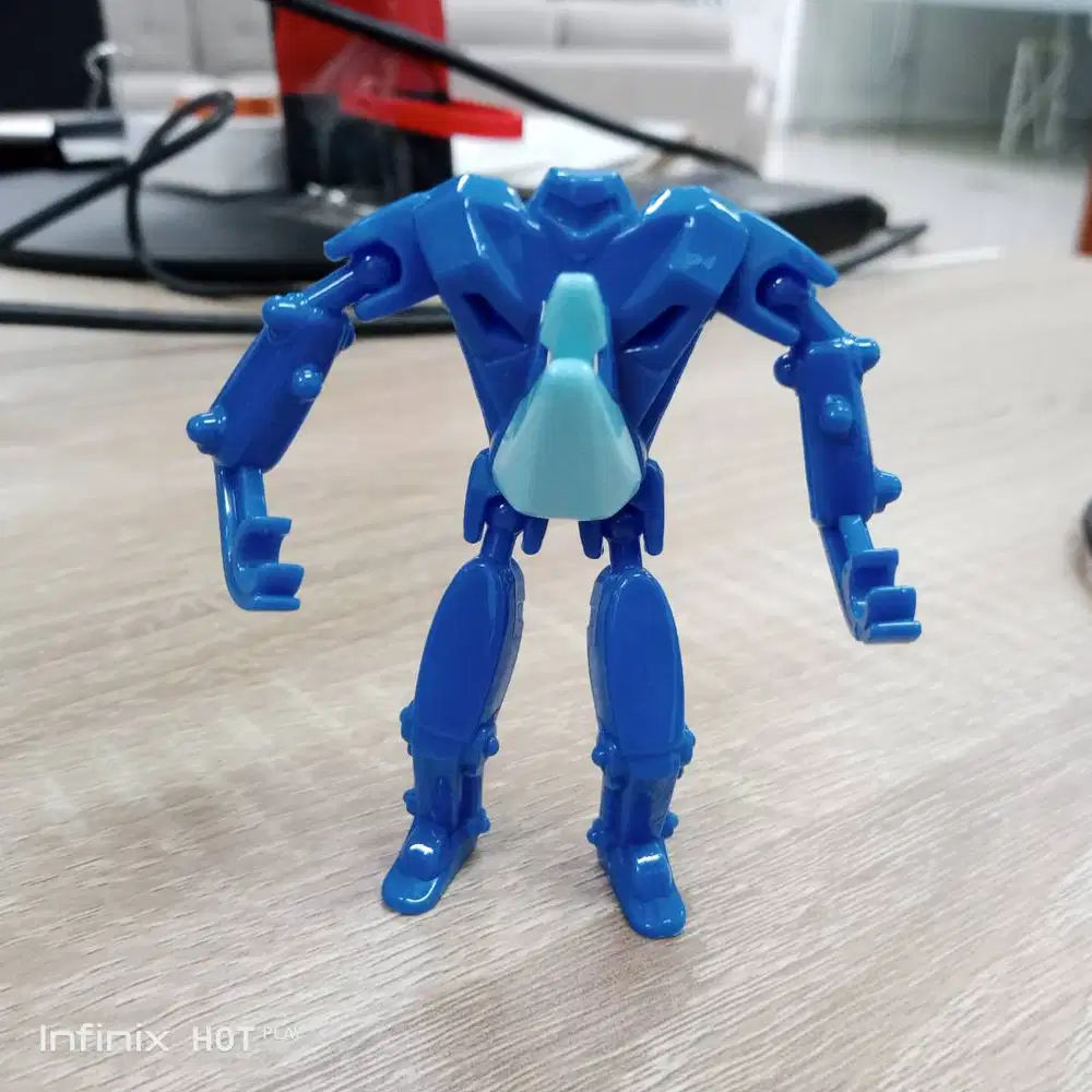 MAINAN RHINO ROBOT BIO TRANSFORMER – MUSUH TANGGUH SPIDER-MAN!