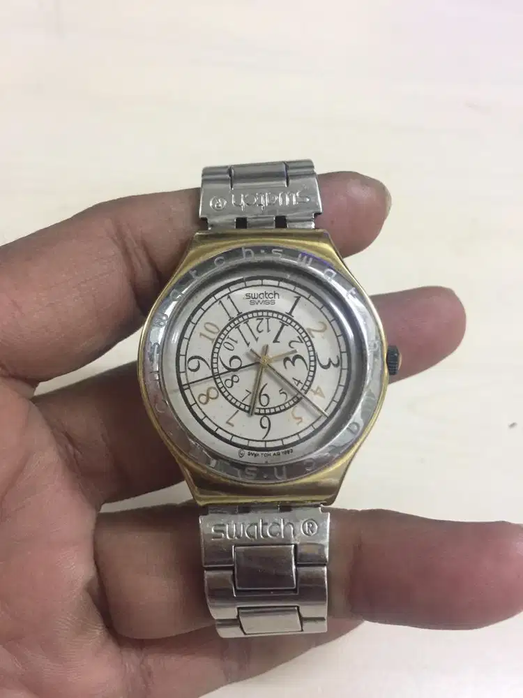 SWATCH IRONY GOLD DIM 38