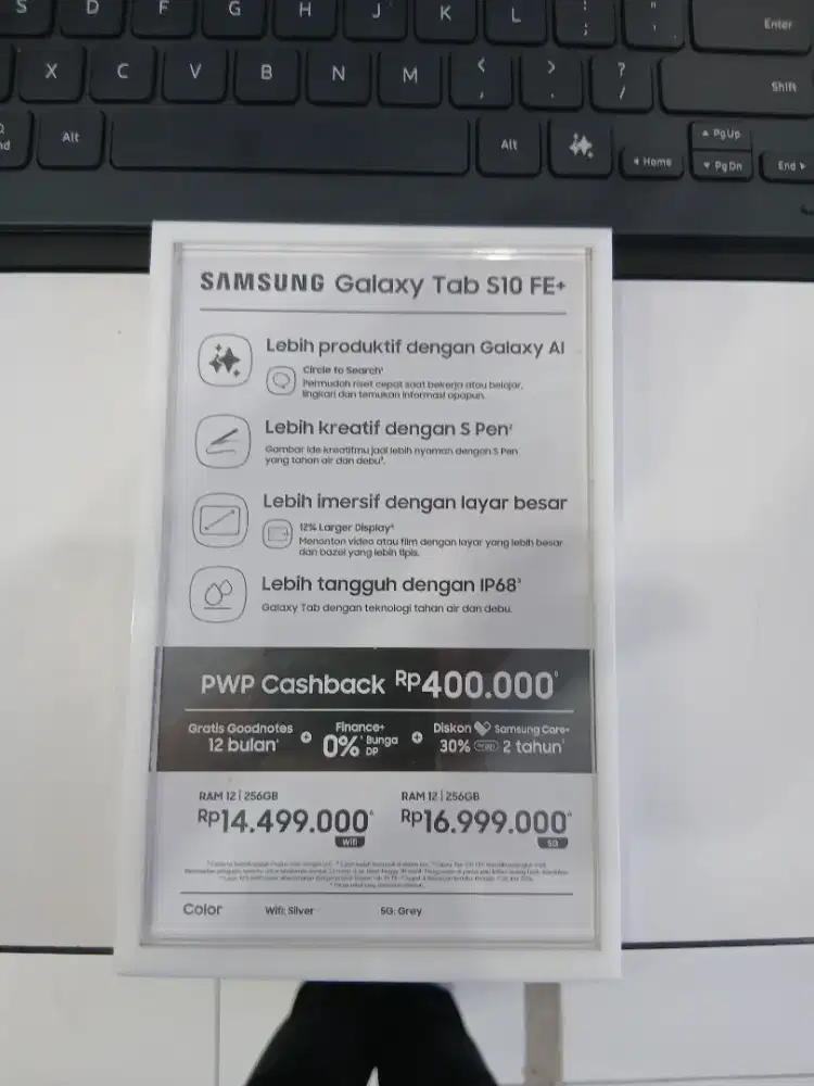 Samsung Galaxy Tab S10 FE+ 12/256GB