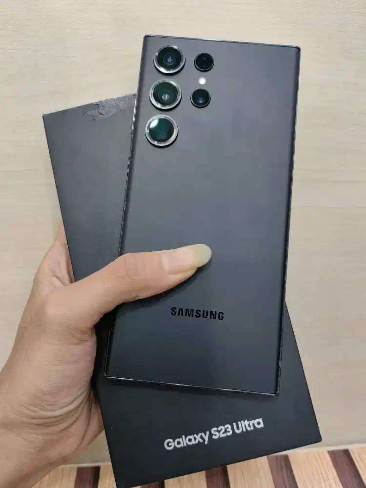 Samsung S23 Ultra 256 resmi mulus siap pakai