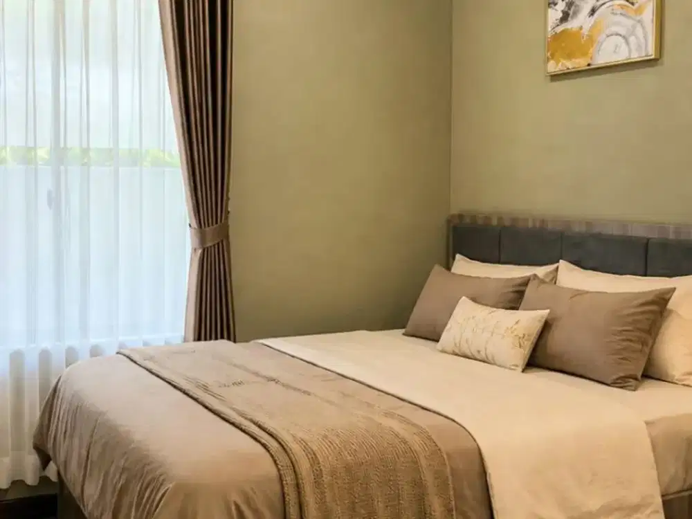 Dijual Rumah Design Skandinavian Full Furnished Cluster Flaminggo The Springs  Gading Serpong