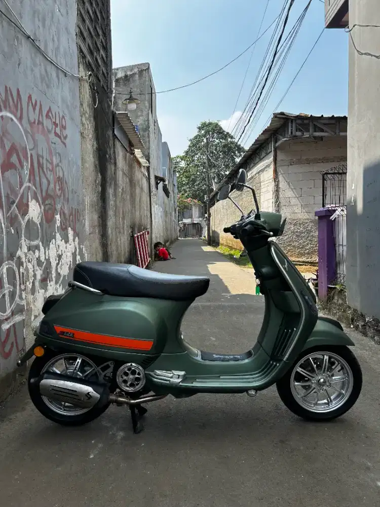 VESPA S 125 IGET FULL MODIFIKASI 2019