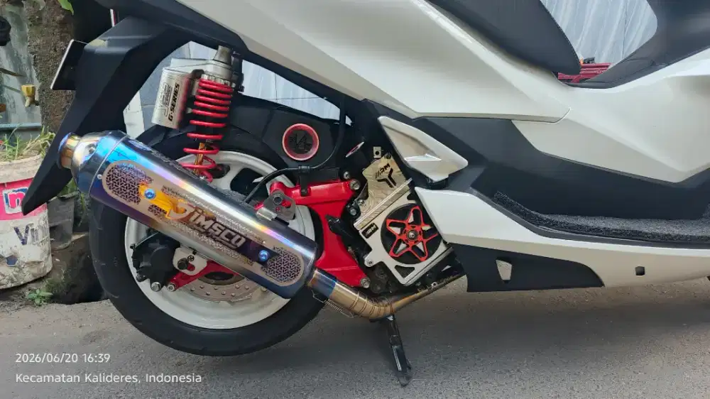 Knalpot pcx 160 tahun 2025 brand Jimsco