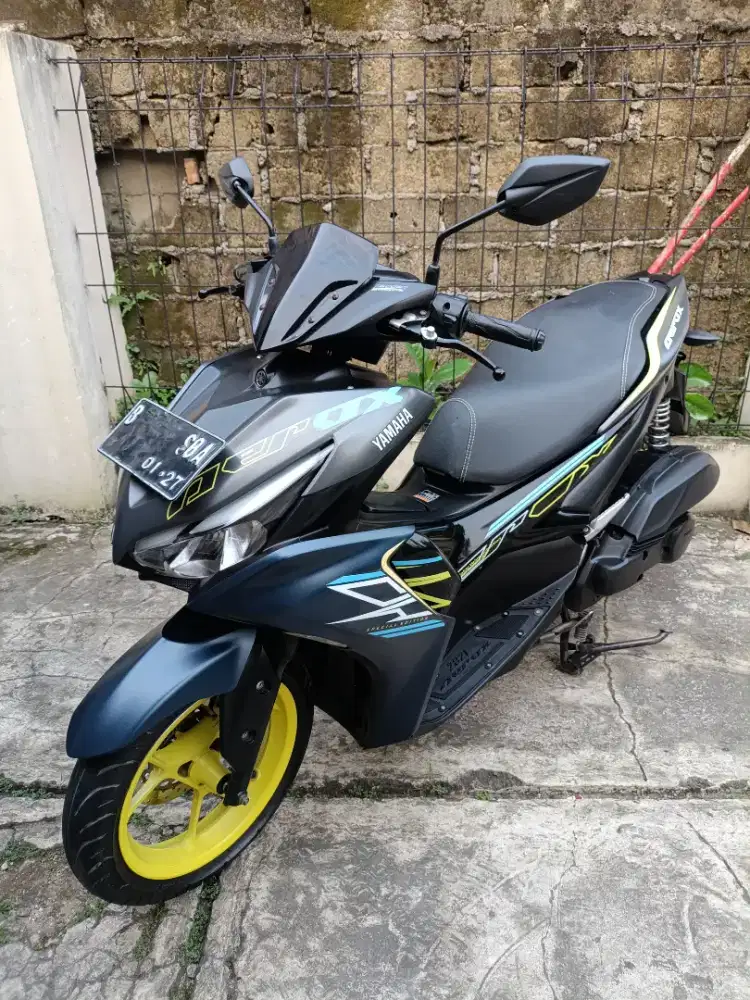 New Aerox 155 VVA Tahun 2022 (Pajak Jan 2027) Cyber City Alpha