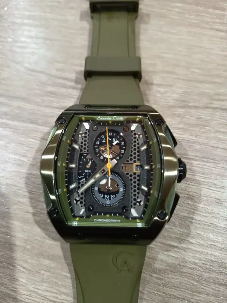ALEXANDRE CHRISTIE Jam tangan pria sporty