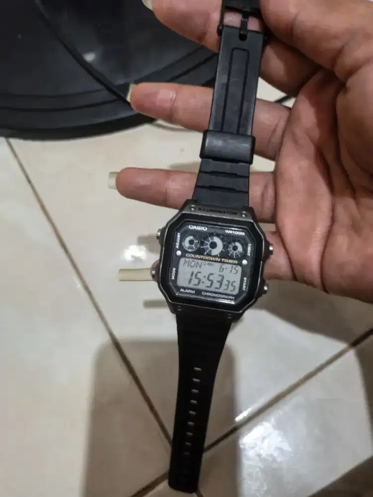 Jam tangan casio  General AE1300-WH